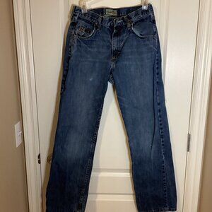 Wrangler 20X Men's Jeans 31 X 36 Dark Blue Straight Leg